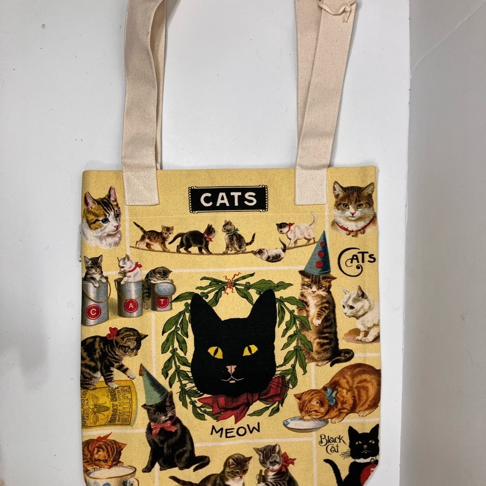 Cats Canvas Tote Bag